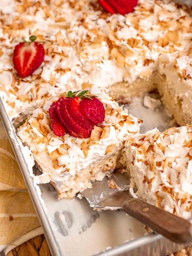 Tres Leches Cake with Coconut The Cozy Plum