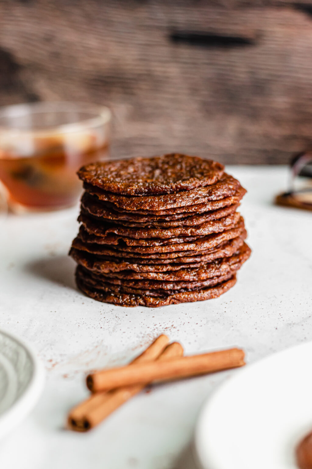 Ginger Molasses Lace Cookies The Cozy Plum