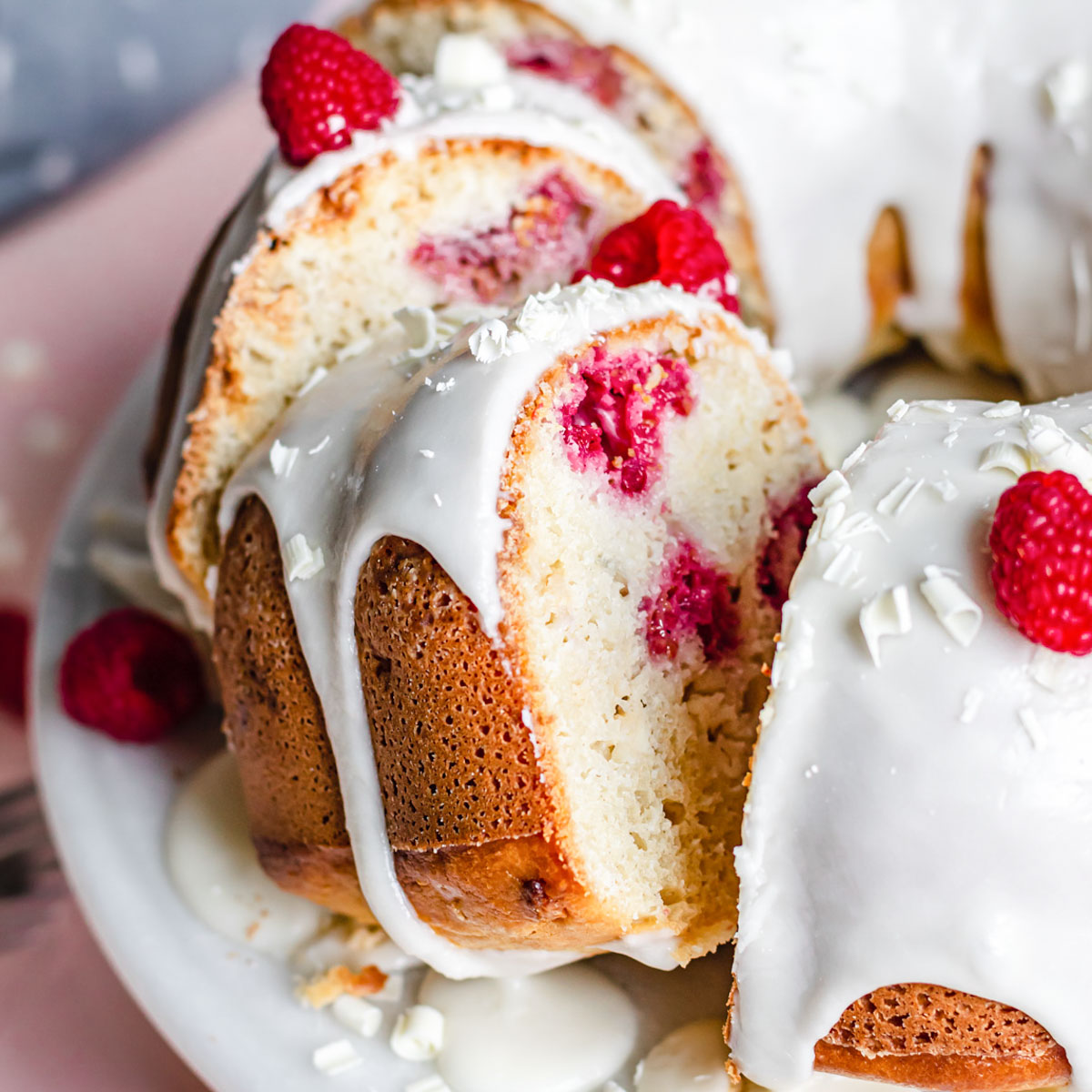 White Chocolate Raspberry Cake - Carlsbad Cravings