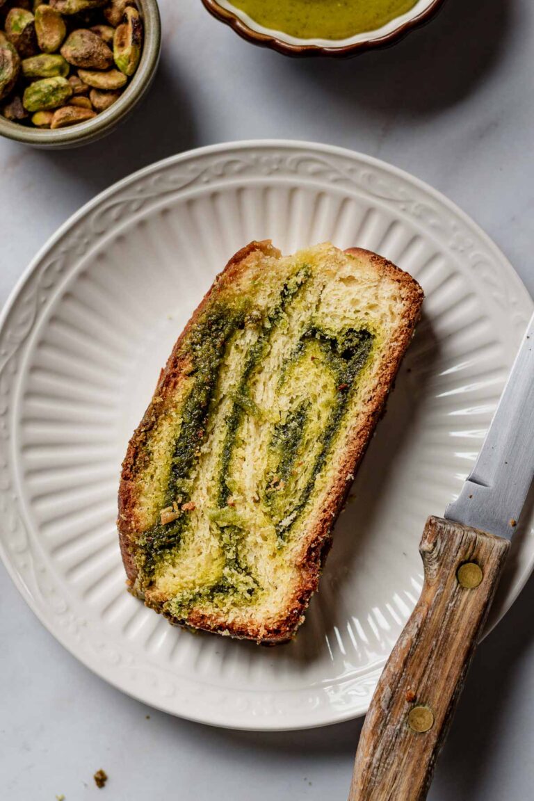 Pistachio Babka The Cozy Plum