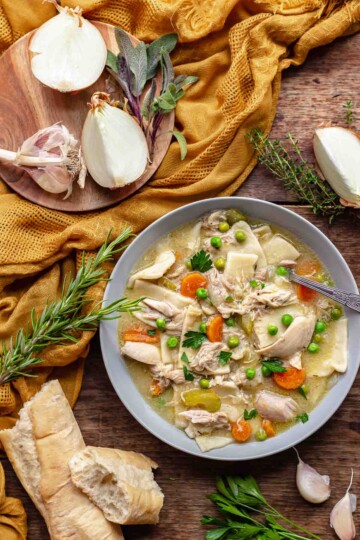 Pennsylvania Dutch Chicken Pot Pie – The Cozy Plum