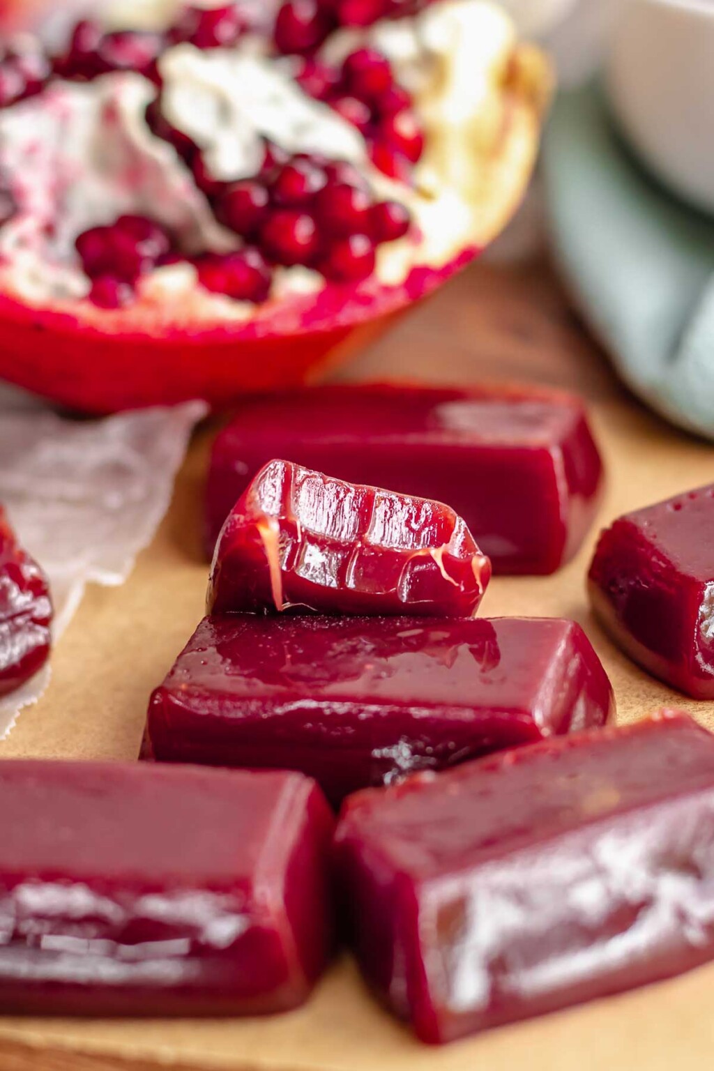 Pomegranate Caramels The Cozy Plum