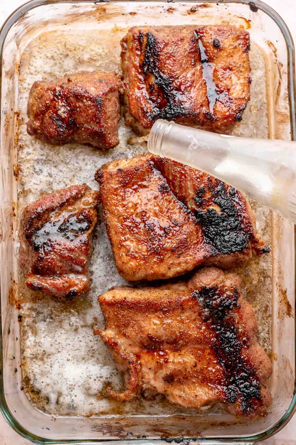 Baked Sticky Asian Ribs – The Cozy Plum